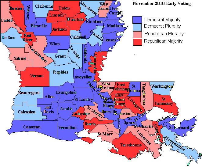 Early Voting In Louisiana – The Half Time Report | JMC Enterprises Of ...