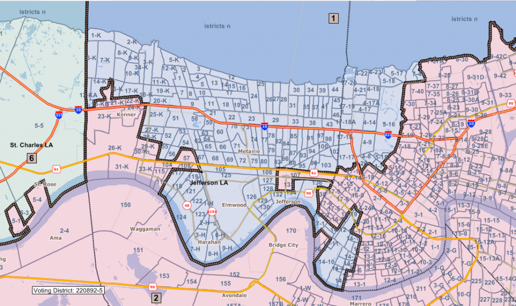 Louisiana Congressional District Maps – JMC Enterprises of Louisiana ...