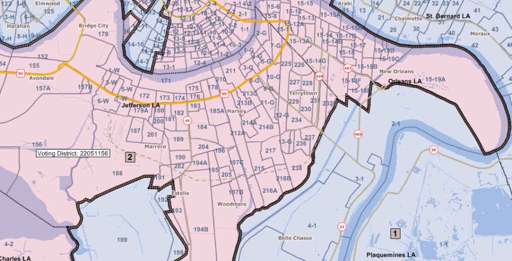Louisiana Congressional District Maps – JMC Enterprises of Louisiana ...