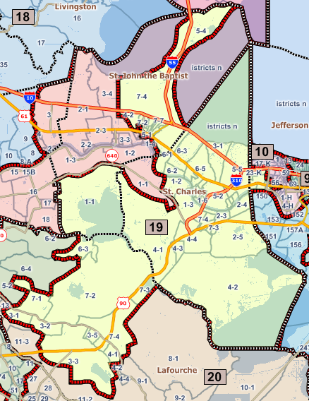 Louisiana 2011 Legislative Analysis – Senate District 19 | JMC ...