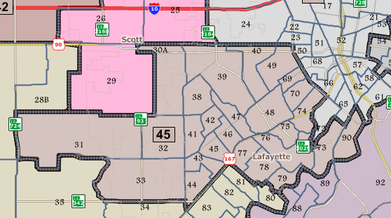 Louisiana 2011 Legislative Analysis – House District 45 | JMC ...