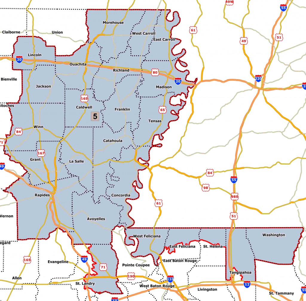 Missouri 5th Congressional District Map